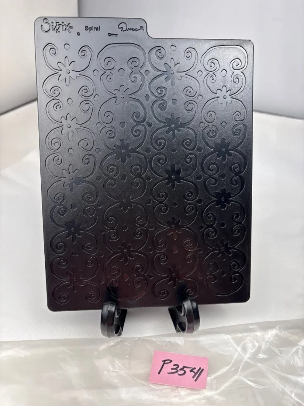 Sizzix Embossing Plate Spiral & Lattice 5x7